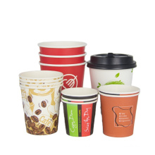 Hot Sale Biodegradable take away single wall paper cup